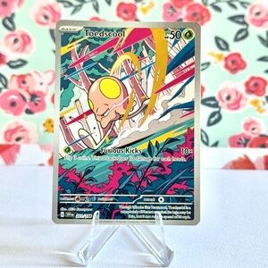 Pokemon Toedscool Illustration Rare Holo Card 201/198